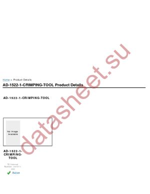 AD-1522-1-CRIMPING-TOO datasheet  